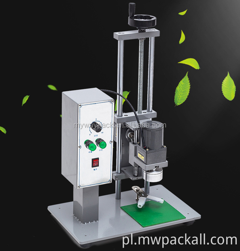 wypełnienie maszyny do kasji do szczelności Zamknij maszynę do butelek